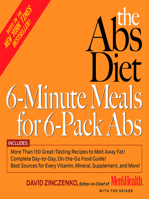 Title details for The Abs Diet 6-Minute Meals for 6-Pack Abs by David Zinczenko - Available